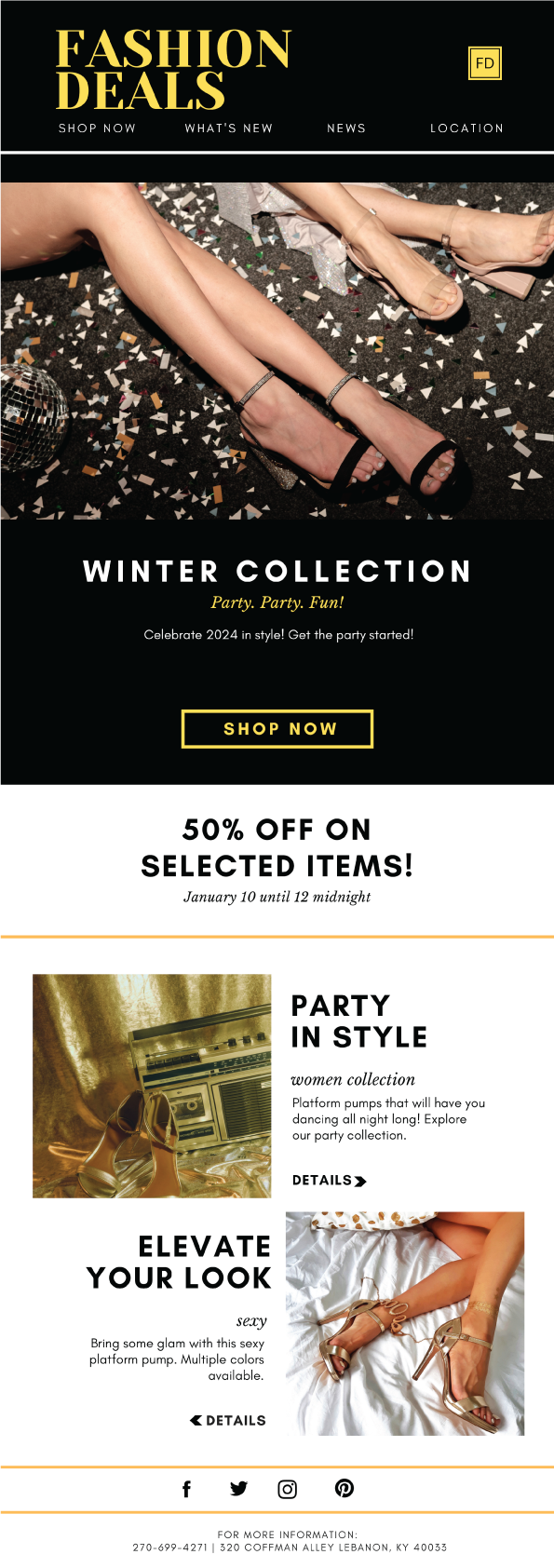 Fashion Email
