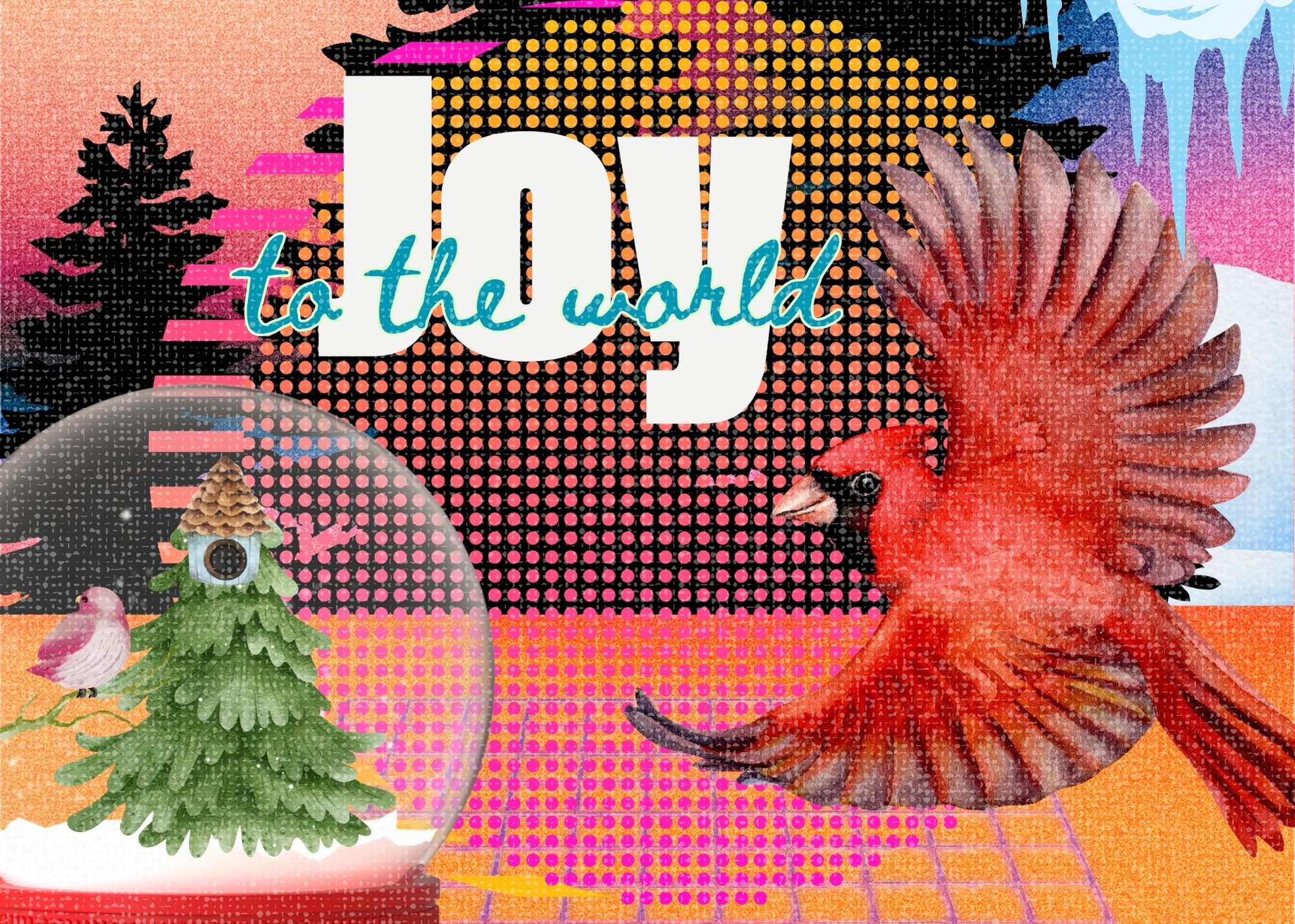 Joy to the World Greeting Card